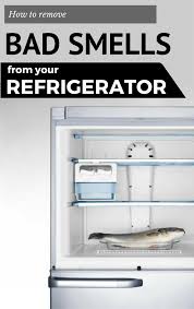 How To Remove Bad Smells From Your Refrigerator 101cleaningtips Net Fridge Odor Refrigerator Smells Refrigerator Odor