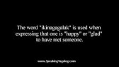 You might think of how a loved one is. How To Say Beautiful In Filipino Youtube