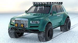 Meet the most exceptional joint project in the luxury cars sector. A Designer Reimagines The Rolls Royce Cullinan As A Luxe Monster Truck Robb Report