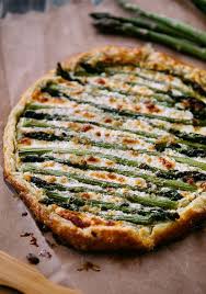 Asparagus Goat Cheese Galette Recipes Healthy Recipes Vegetarian Recipes