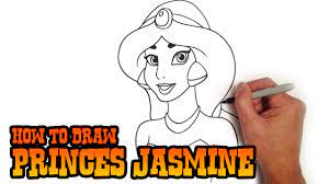 How to draw anna step by step on youtube? How To Draw Jasmine Aladdin Step By Step Youtube