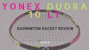 We are a company driven by technology, so we constantly explore new materials, new designs and new ways of improving your game. Yonex Duora 10lt Badminton Racket Review Youtube