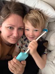 Tonight while getting PJs