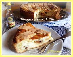 Ricette stregate, dolci con liquore strega : Torta Di Ricotta Strega E Cioccolato