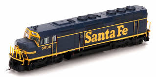 N Scale Athearn 15175 Locomotive Diesel Emd F45 Santa Fe 5934