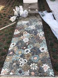 Mosaic Entry Way Walkway Landscaping Garden Paths Garden Projects
