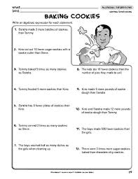 Math Worksheet Writing Algebraic Expressions The Mailbox Algebraic Expressions Numerical Expression Writing Algebraic Expressions