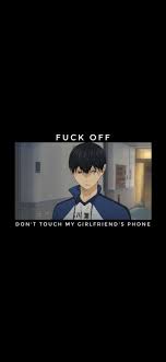 Big collection of dont touch my phone hd wallpapers for phone and tablet. Kageyama Lockscreen Uwu In 2020 Haikyuu Wallpaper Anime Wallpaper Phone Cool Anime Wallpapers