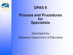 Ppt Dpas Ii Process And Procedures For Specialists