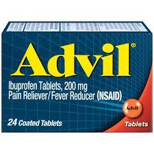 Advil 24 Count Pain Reliever Fever Reducer Coated Tablet