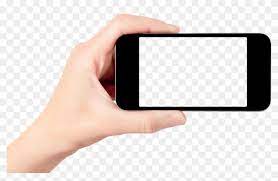 Find Hd Iphone Clipart Hand Holding Frames Illustrations Hand Holding Mobile Png Transparent Png To Search And Downl Clip Art Frame Heart Hands Drawing