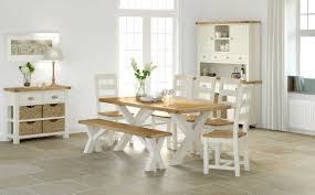 Suffolk Dining Solid Oak Tops With White Painted Legs Furniture Painted Living Room Furniture Living Room Furniture
