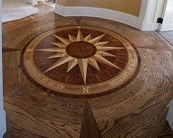Floor Medallion Inlay Flooring Wood Floor Pattern Floor Medallion