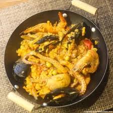 Paella Au Poulpe Recette Paella Paella Recette Alimentation