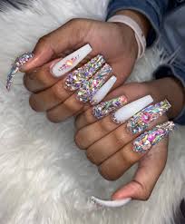 Choose from contactless same day delivery, drive up and target/beauty/acrylic nail kit (68)‎. Nails Acrylic Coffin Shaped And Blasiangodd Image 7636019 On Favim Com