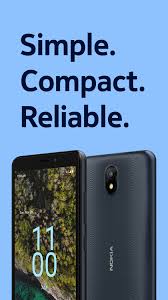 Nokia C100 phone with Android 12 and ...