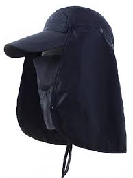 Outdoor Mask Hat With Head Net Mesh Face Protection Sun Flap Cpas Navy C7182lu2a3l Mens Hats Fashion Cap Fashion Hats For Men