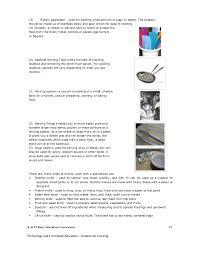 Here's how we will learn the utensils: Commercial Cooking Learning Module