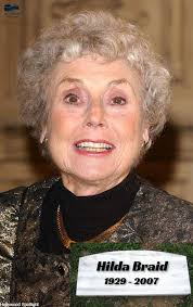 Remembering Hilda Braid (March 3, 1929