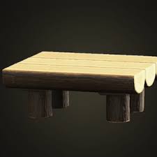 How do i sell them? Log Dining Table Animal Crossing Wiki Fandom