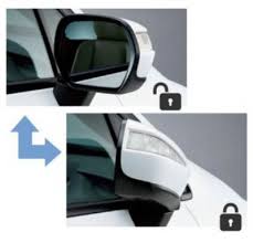 Side mirrors with turning lights. Honda Hrv Jazz City Side Mirror Auto Fold Buzzer Plug Play Tmaz Smart Star Car Accessories