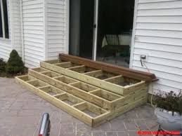 Then you will lay the bottom row of pavers to the patio surface and build and fill the remaining steps from there. Building Front Door Steps Novocom Top