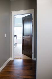 Interior Doors White Trim And Door Topper Paired With A Two Panel Arch Top Door Prefinished Macchiato B Wood Doors Interior Doors Interior Stained Doors