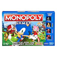 Along with his friends tails, knuckles and amy, sonic speeds around the planet to battle injustice and defeat his iconic enemy, the evil dr. Monopoly Gamer Sonic The Hedgehog Edition Board Game For Ages 8 And Up Walmart Com Walmart Com