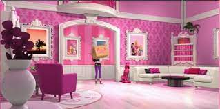 Barbie Movies Photo Barbie Life In A Dream House Why Should Barbie Have Everything Pink And White In Her House Barbie Room Barbie Dream House Barbie Dream