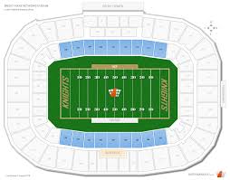 Spectrum Stadium Lower Sideline Football Seating