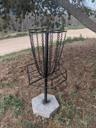 I think this stuff was intended to outline a garden at one point but it'l be better served catching discs. Diy Hex Style Basket Just To Be Different Discgolf