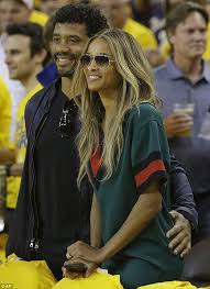 Ciara And Russell Wilson Sit Courtside At Game 7 Of The Nba Finals Ciara Hair Color Ciara Hair Ciara And Russell Wilson