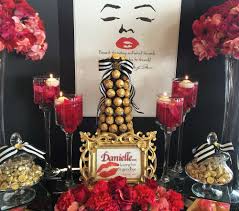 Marilyn Monroe Birthday Party Ideas Photo 1 Of 12 Birthday Party Decorations 40th Birthday Parties Birthday Party Themes