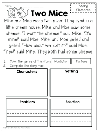 Free Reading Comprehension Passages Story Elements By Literature Problem And Solution Workshe Lectura De Primer Grado Lectura Guiada Lectura Jardin De Infancia