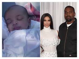 Kim kardashian and psalm west. On Month Old Psalm West Looks Adorable In First Close Up Photo Shared By Mother Kim Kardashian