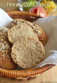 Honey Oats Bread Subway Style Sandwich Sharmis Passions Honey Oat Bread Honey Oats Subway Honey Oat Bread Recipe