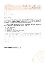 Tips menulis surat lamaran kerja di rumah sakit. Doc Contoh Surat Lamaran Andy Setiawan Academia Edu