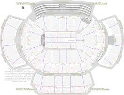 Philips Arena Seat Row Numbers Detailed Seating Chart