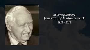 James "Cotty" Marion Fenwick Obituary