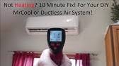 At mrcool, we don't expect you to have problems with your unit, but if you ever do see an error code, it's good to at least have some idea of what is going. What Are Error Codes Mrcool Diy Ductless Mini Split Youtube
