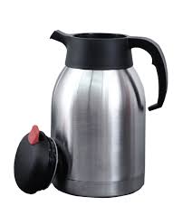 (an eggshell will also settle the grounds.) Stainless Steel Coffee Maker With 2 Liter Thermal Carafe Omcan