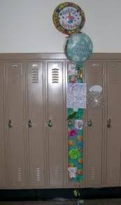 How To Decorate A School Locker For A Birthday Locker Decorations Birthday Locker Decorations Happy Birthday Cards Printable
