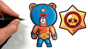 Последние твиты от brawl stars (@brawlstars). Wie Zeichnet Man El Primo Bear Skin Brawl Stars Youtube