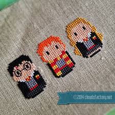 Harry potter baby activity cube from crafting cheerfully Harry Potter Harry Ron Hermione Digital Cross Stitch Pattern