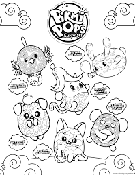 Coloring pages for kids of all ages. Pikmi Pops Coloring Pages Printable