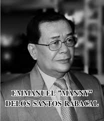 Dakong pahasubo nga mitaliwan na ang beteranong broadcast journalist na si  𝗠𝗔𝗡𝗡𝗬 𝗗𝗘𝗟𝗢𝗦 𝗦𝗔𝗡𝗧𝗢𝗦 𝗥𝗔𝗕𝗔𝗖𝗔𝗟. Gikumpirmar ni kanhi  ABS-CBN Station Manager Dante Javelosa Luzon. Si Rabacal maoy usa sa mga  anchor sa