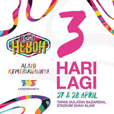Penyusunan waktu solat fardhu telah diajarkan sendiri oleh malaikat jibrail kepada nabi muhammad s.a.w. Media Prima On Twitter Save The Date Okay Jangan Lupa Datang Beramai Ramai Ke Karnival Jom Heboh Pada 27 28 April Ini Di Tapak Bulatan Bazarena Stadium Shah Alam Kemeriahan Berterusan Bermula