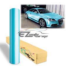 Premium Matte Metallic Satin Pearl Light Blue Vinyl Wrap Full Entire Car Air Bubble Free Walmart Com