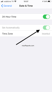 Set Automatically Grayed Out In Date Time Settings On Iphone Or Ipad Macreports