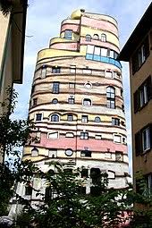 The waldspirale is a residential building complex in darmstadt, germany, built in the 1990s. Waldspirale Wikipedia